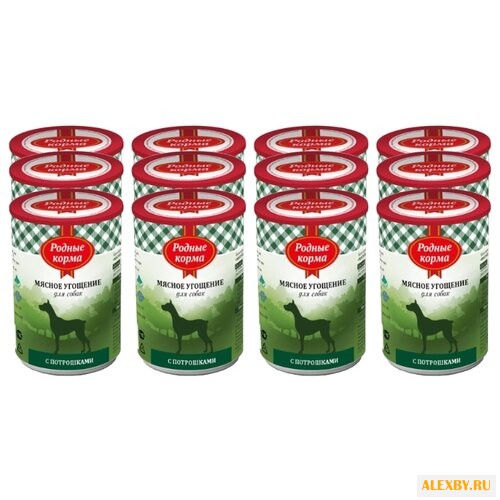Корм для собак Родные корма