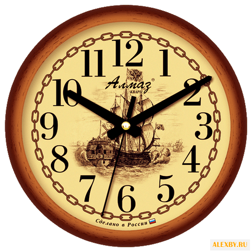 Купить Часы настенные кварцевые Алмаз