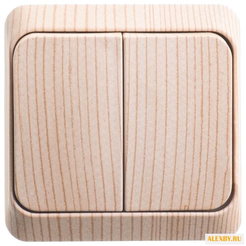 Выключатель 2х1-полюсный