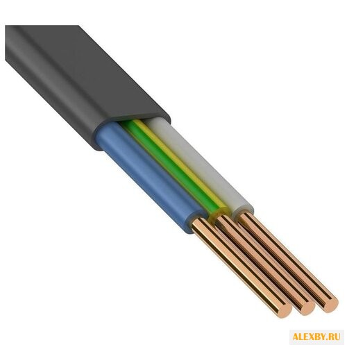 Кабель REXANT ВВГ-ПнгА 3х4 100
