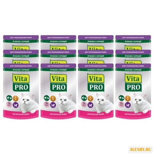 Корм для кошек Vita PRO Мясное