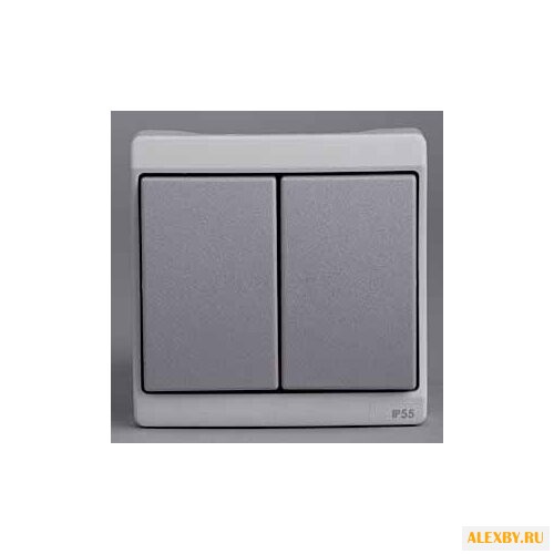 Выключатель 2х1-полюсный