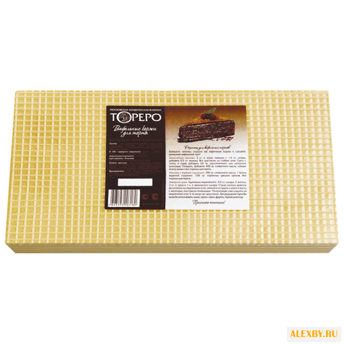 Коржи для торта TORERO вафельные