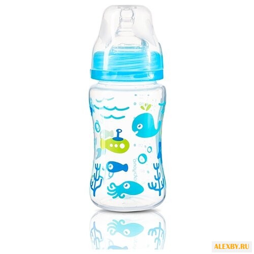 BabyOno Бутылочка антиколиковая