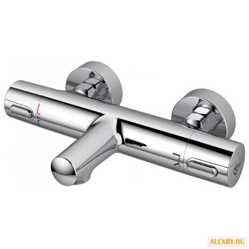 Термостатический двухрычажный