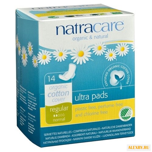 Natracare прокладки Ultra Pads