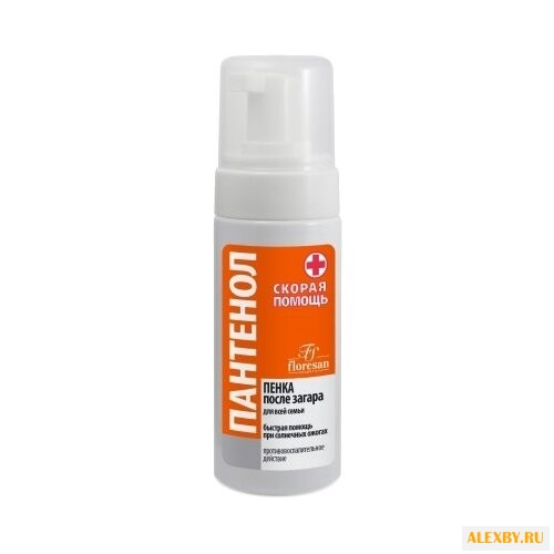 Floresan Пантенол пенка после