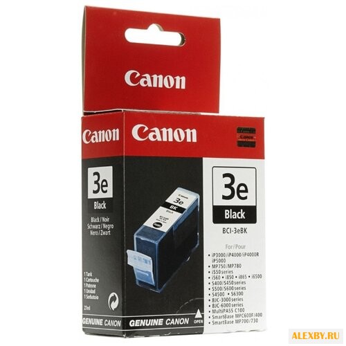 Картридж Canon BCI-3eBK 4479A002