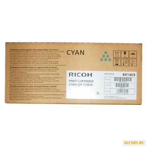 Картридж Ricoh MP C7501E Cyan
