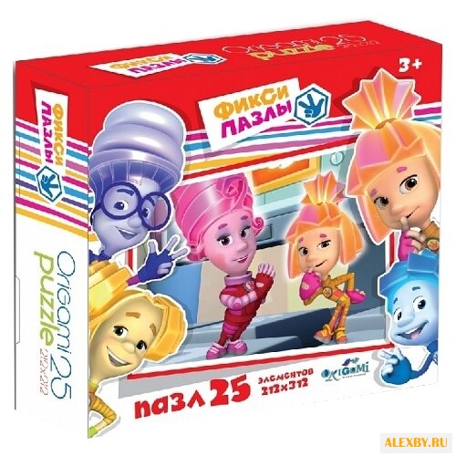 Пазл Origami Фиксики Монитор