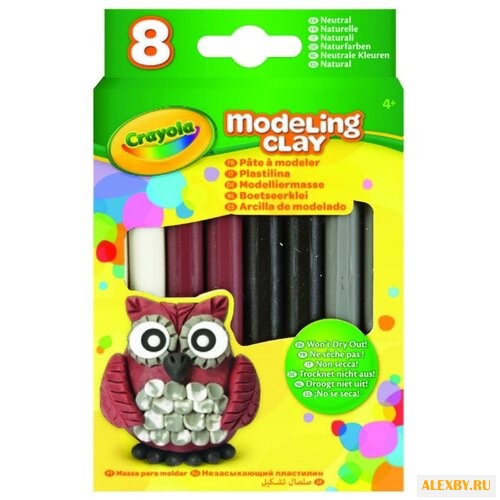 Пластилин Crayola Натуральный 8