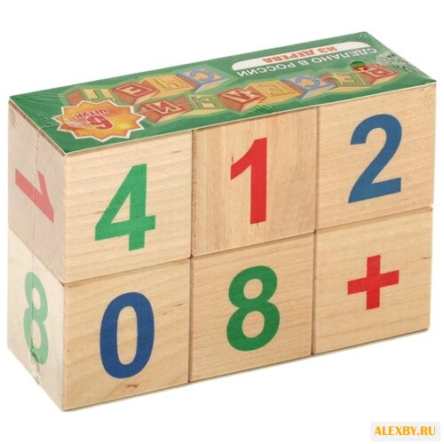 Кубики Пелси Веселый счет И680