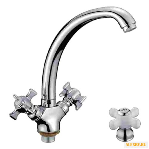 Двухрычажный смеситель для
