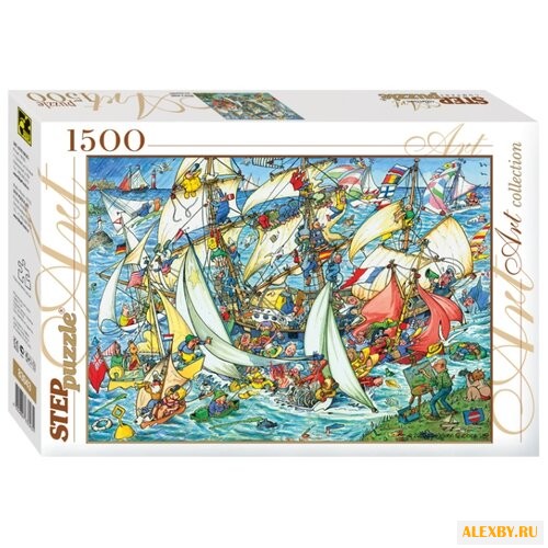 Пазл Step puzzle Всем в море!