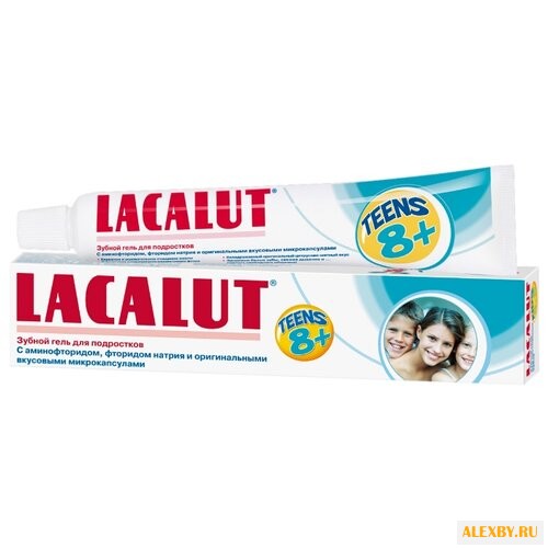 Зубной гель Lacalut Teens 8+