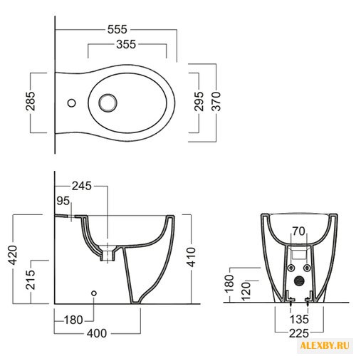 Биде hatria Le Fiabe Y1DZ01