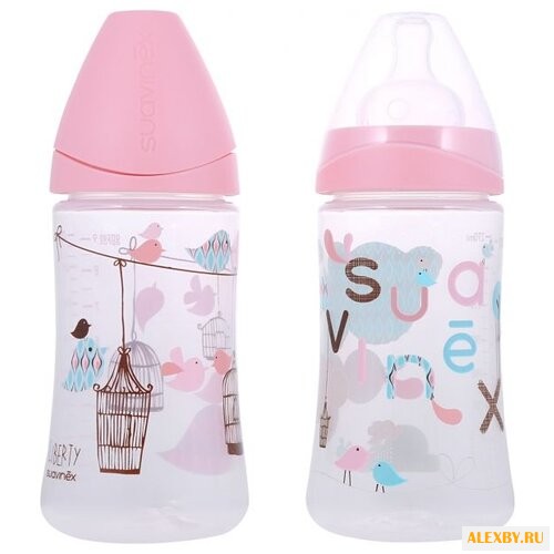 Suavinex Набор бутылочек Птички