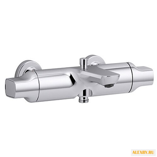 Термостатический двухрычажный