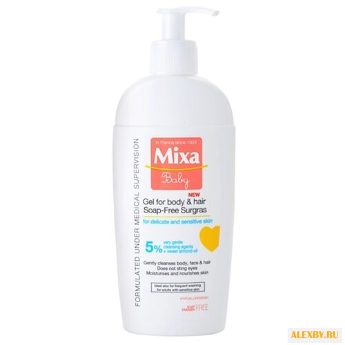 Mixa Детский шампунь и гель для