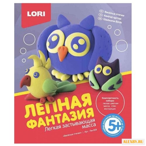 Масса для лепки LORI Лепная