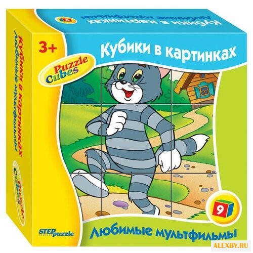 Кубики-пазлы Step puzzle
