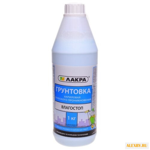 Грунтовка Лакра Влагостоп 1 кг
