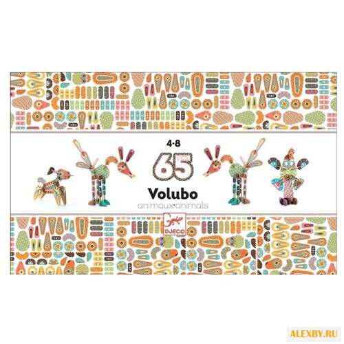 Пазл DJECO 3D- Животные 05630