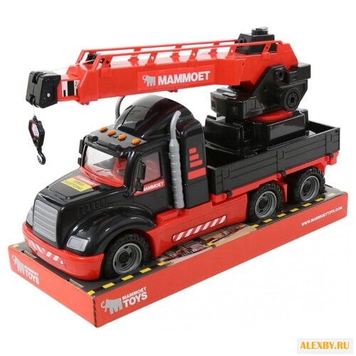 Автокран Полесье с поворотной