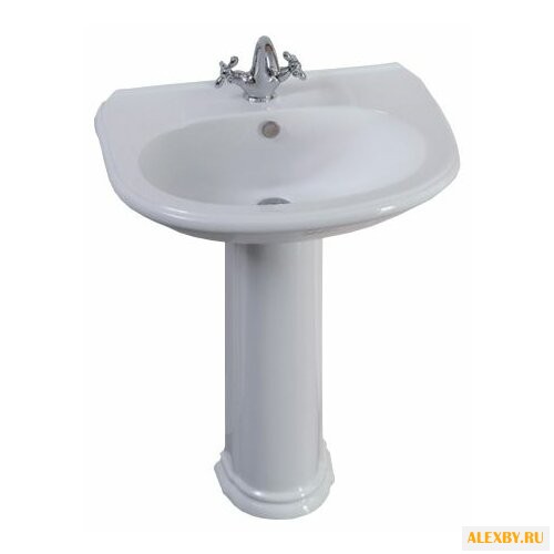 Раковина с пьедесталом 66 см