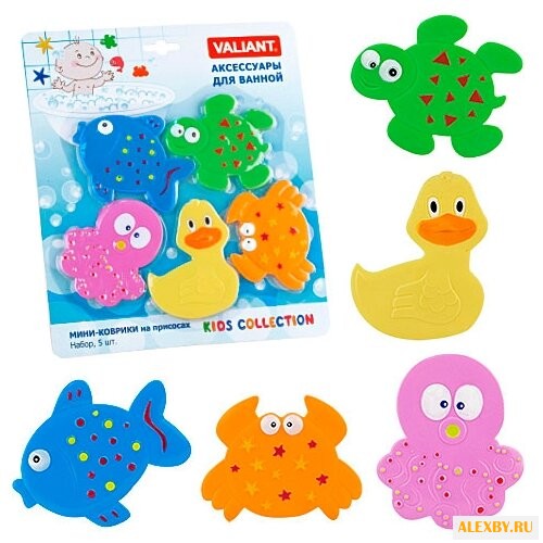 Коврик для ванной Valiant Микс