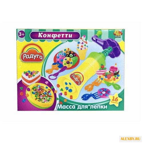 Масса для лепки ABtoys Радуга