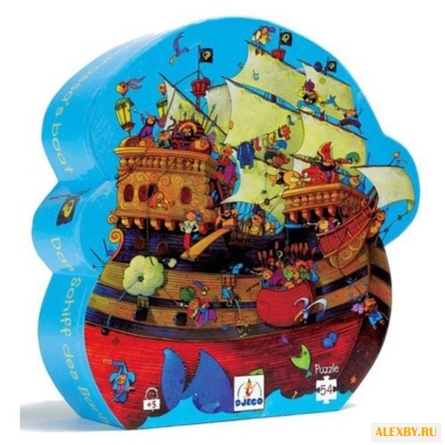 Пазл DJECO Корабль Барберус