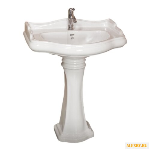 Раковина с пьедесталом 73 см