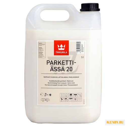 Лак Tikkurila Parketti Assa 20