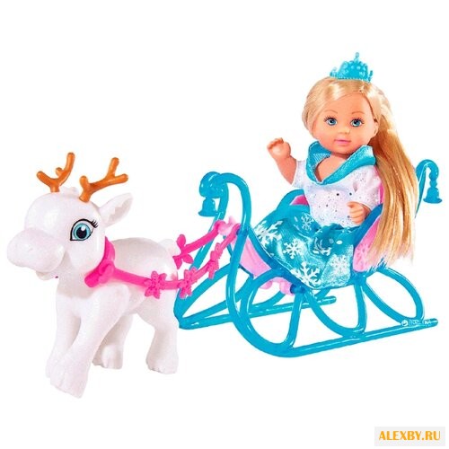 Кукла Simba Еви на санях 12 см