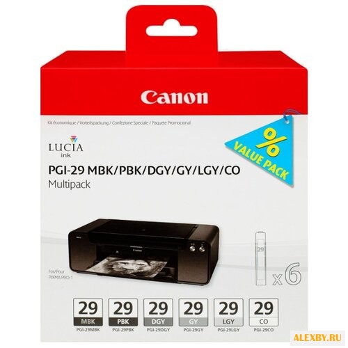 Картридж Canon PGI-29 MBK PBK
