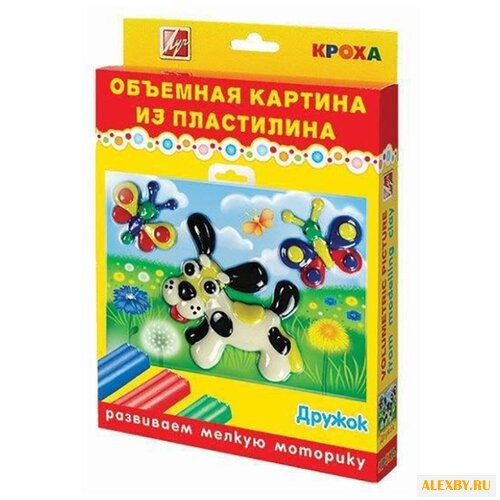 Пластилин Луч Дружок 26С1624-08