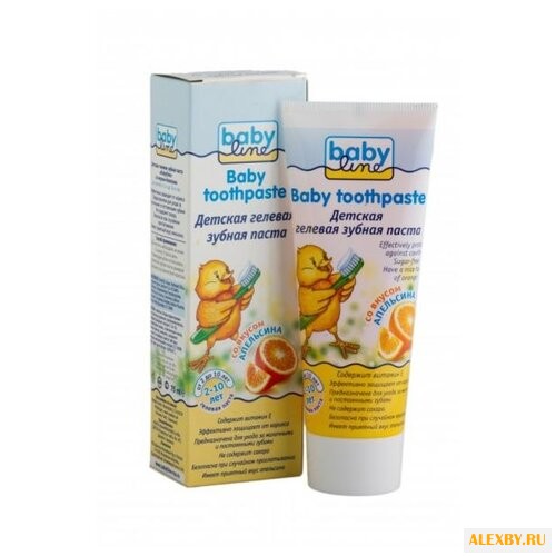 Зубная паста BabyLine со вкусом