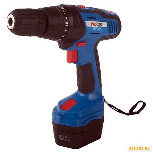 Дрель-шуруповерт СОЮЗ ДШС-3214
