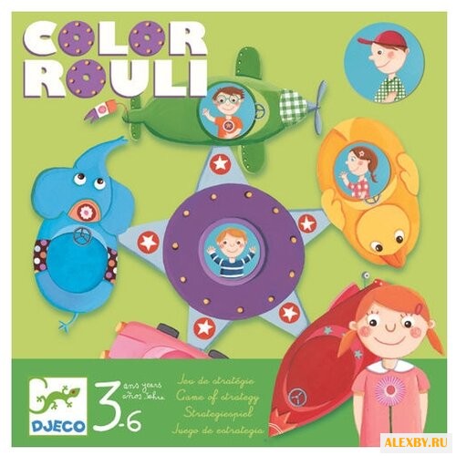 Настольная игра DJECO Цветное