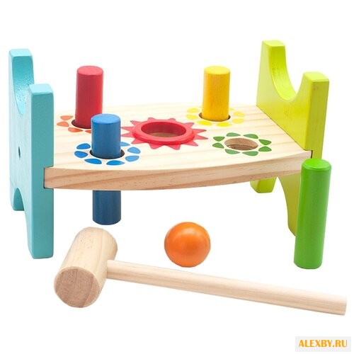 Стучалка Игрушки из дерева