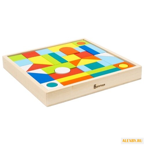 Кубики Alatoys Городок К2401