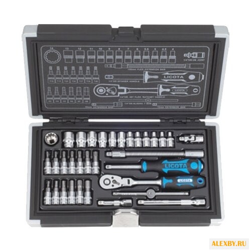 Набор торцевых головок Licota