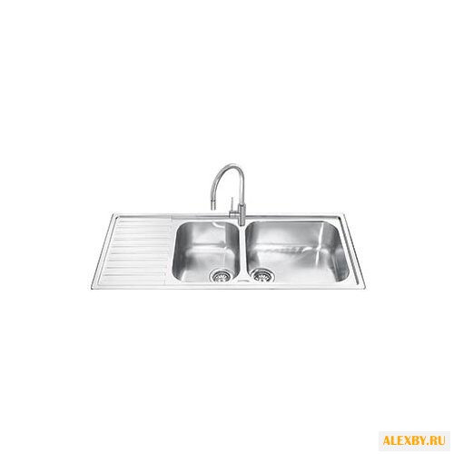 Врезная кухонная мойка smeg