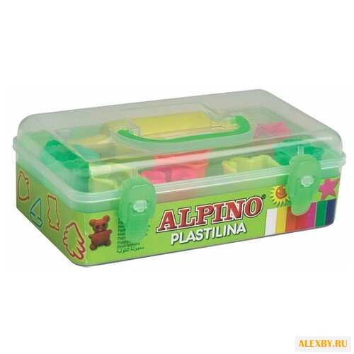 Пластилин ALPINO 7 цветов c