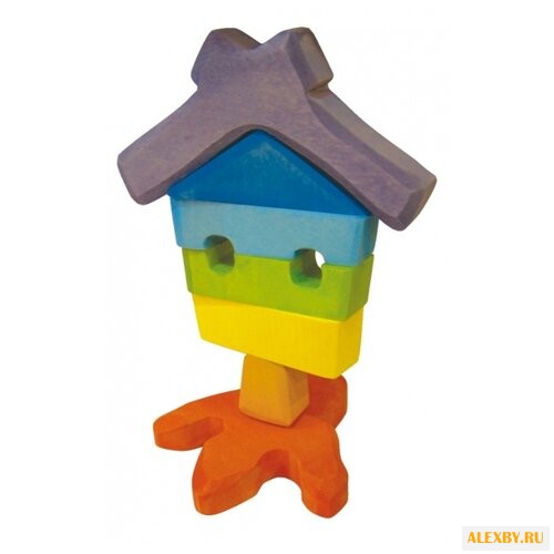 Пирамидка Сказки дерева Избушка