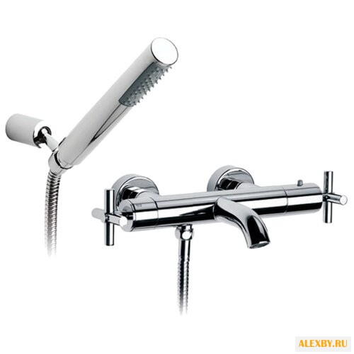 Термостатический двухрычажный