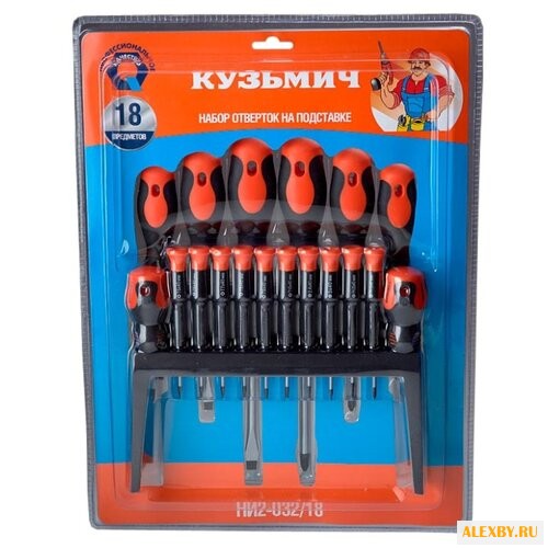 Набор отверток Кузьмич НИ2-032 18