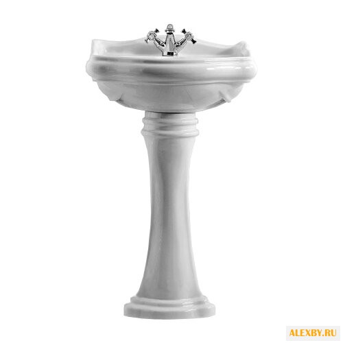 Раковина с пьедесталом 56 см