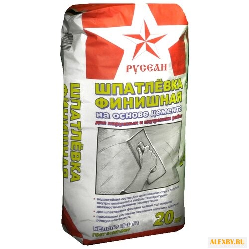 Шпатлевка Русеан финишная на